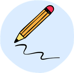 pencil drawing a line