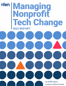 Cover of Managing Nonprofit Tech Change report