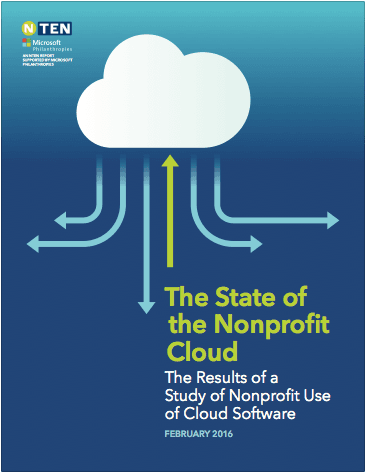 The State of the Nonprofit Cloud report cover