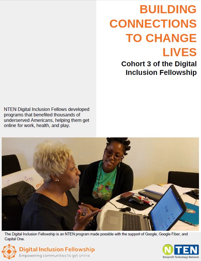 Digital Inclusion Fellowship Cohort 3 fact sheets