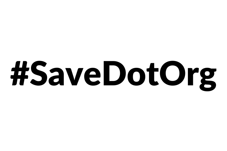 #SaveDotOrg